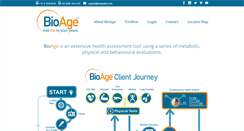 Desktop Screenshot of bioagetest.com