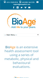 Mobile Screenshot of bioagetest.com